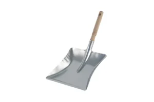 Stofblik Cleaninq verzinkt houten steel 23x21 cm-1