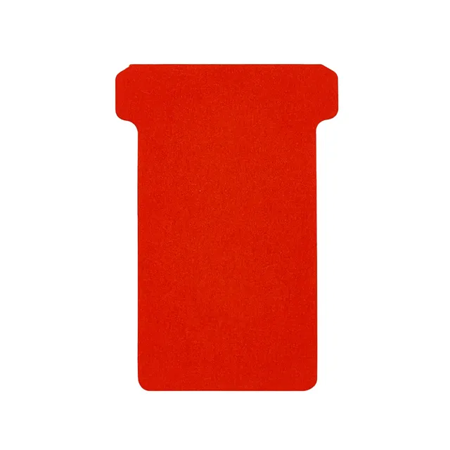 T-kaart Djois formaat 2 48mm rood 100 stuks-1