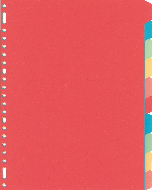 Tabbladen Kangaro 23-gaats PE410M 10-delig assorti karton-1