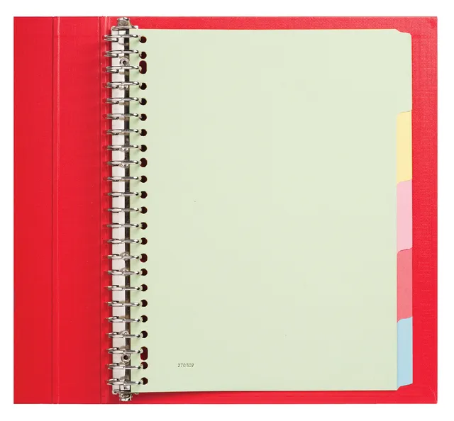 Tabbladen Qbasic 23-gaats 5-delig assorti karton-1