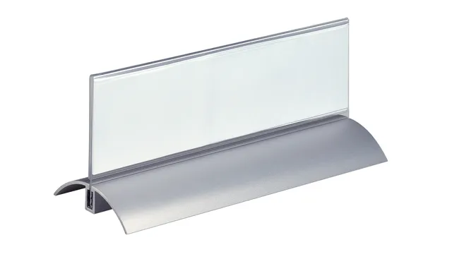 Tafelnaambord Durable Presenter De Luxe 61x210mm 2 stuks-1