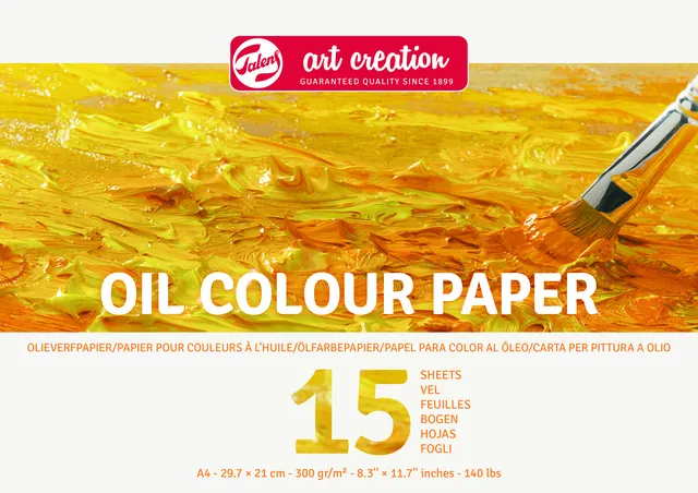 Talens Art Creation olieverf papier A4 15vel 300gr-1