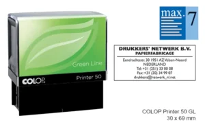 Tekststempel Colop 50 green line personaliseerbaar 7regels 69x30mm-1