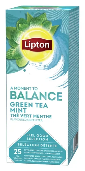 Thee Lipton Balance green tea mint 25x1.5gr-1