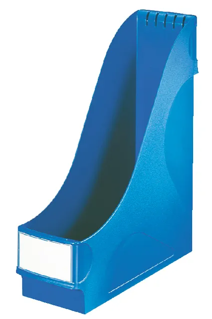 Tijdschriftencassette Leitz extra breed blauw-1