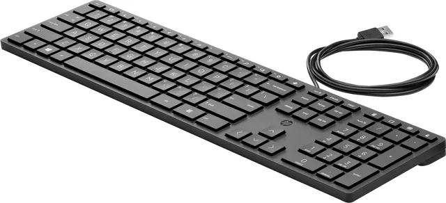 Toetsenbord HP 320K Qwerty zwart-1