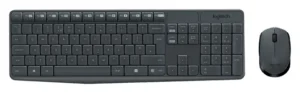 Toetsenbord Logitech MK235 Qwerty +muis zwart-1