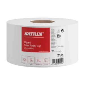 Toiletpapier Katrin Gigant S2 2-laags 600vel wit-1
