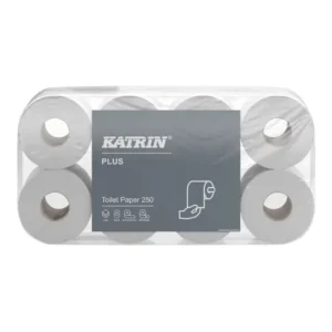 Toiletpapier Katrin Plus 3-laags 250vel 72rollen wit-1