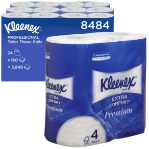 Toiletpapier Kleenex 4-laags 160vel wit 8484-1