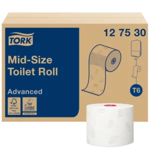 Toiletpapier Tork Mid-size T6 advanced 2-laags 100m  wit 127530-1
