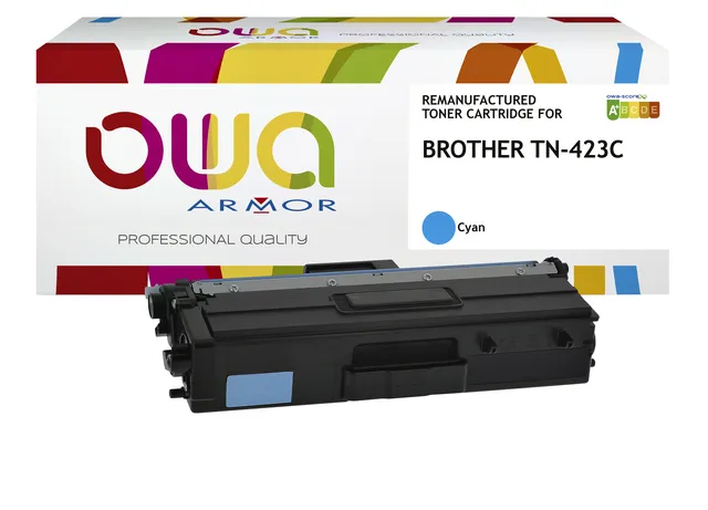 Toner OWA alternatief tbv Brother TN-423C blauw-1