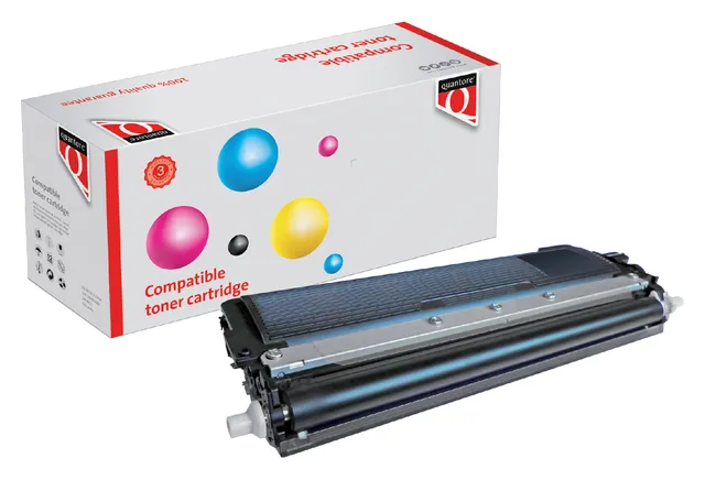 Toner Quantore alternatief tbv Brother TN-230BK zwart-1