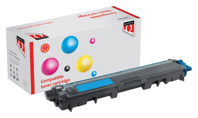 Toner Quantore alternatief tbv Brother TN-245C blauw-1