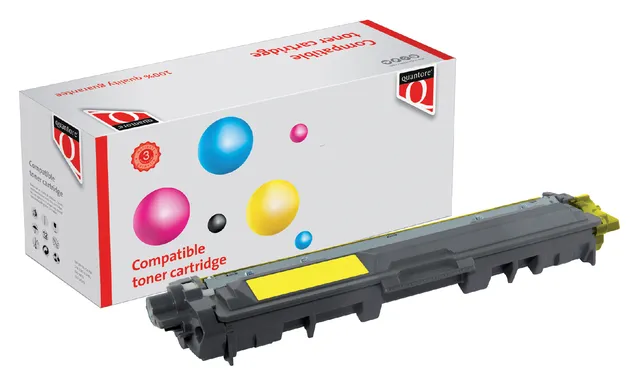 Toner Quantore alternatief tbv Brother TN-245Y geel-1