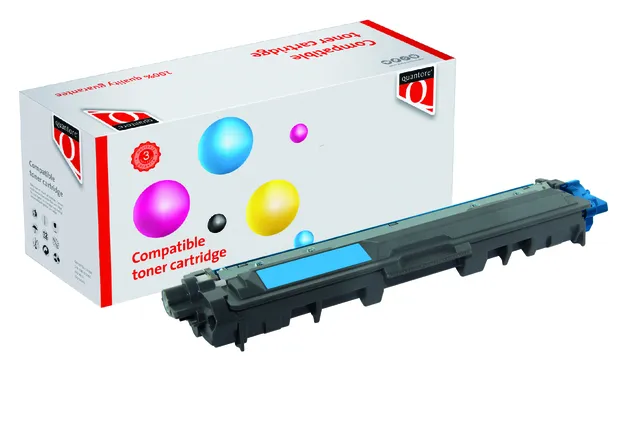 Toner Quantore alternatief tbv Brother TN-247C blauw-1