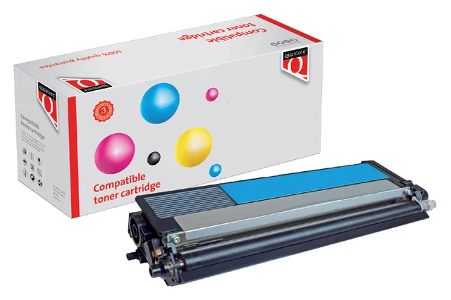 Toner Quantore alternatief tbv Brother TN-321C blauw-1