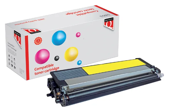 Toner Quantore alternatief tbv Brother TN-326Y geel-1
