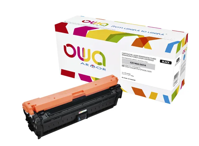 Tonercartridge OWA alternatief tbv HP CE740A zwart-1