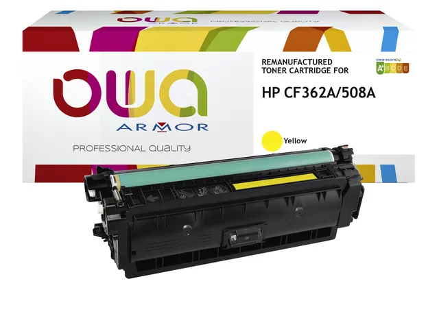 Tonercartridge OWA alternatief tbv HP CF362A geel-1