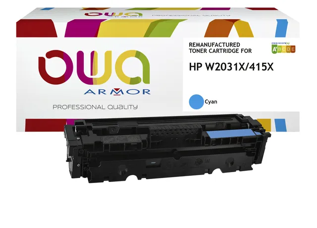 Tonercartridge OWA alternatief tbv HP W2031X blauw-1