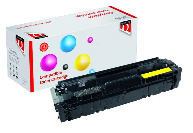 Tonercartridge Quantore alternatief tbv Canon 045H geel-1