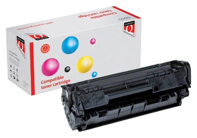 Tonercartridge Quantore alternatief tbv Canon FX-10 zwart-1
