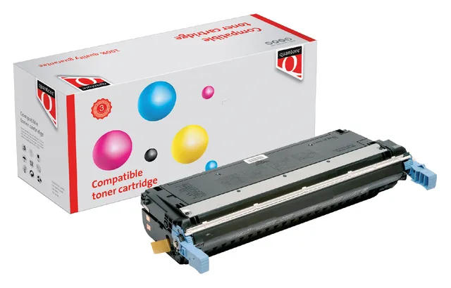 Tonercartridge Quantore alternatief tbv HP C9730A 645A zwart-1