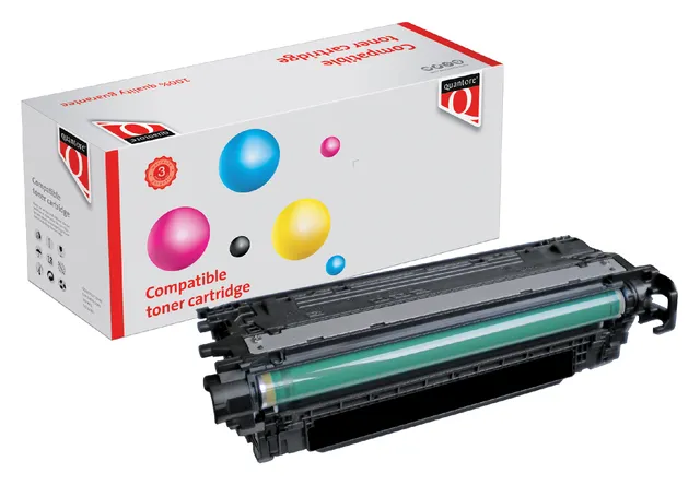 Tonercartridge Quantore alternatief tbv HP CE250X 504X zwart-1
