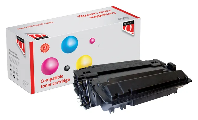 Tonercartridge Quantore alternatief tbv HP CE255X 55X zwart-1