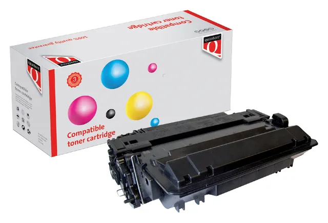 Tonercartridge Quantore alternatief tbv HP CE255XX 55XX zwart-1