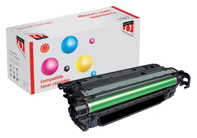 Tonercartridge Quantore alternatief tbv HP CE260A 647A zwart-1