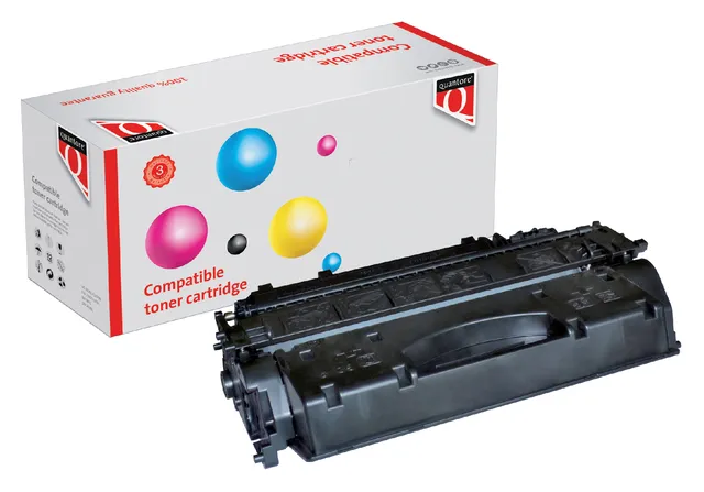 Tonercartridge Quantore alternatief tbv HP CE505X 05X zwart-1