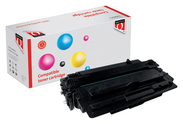 Tonercartridge Quantore alternatief tbv HP CF214A 14A zwart-1