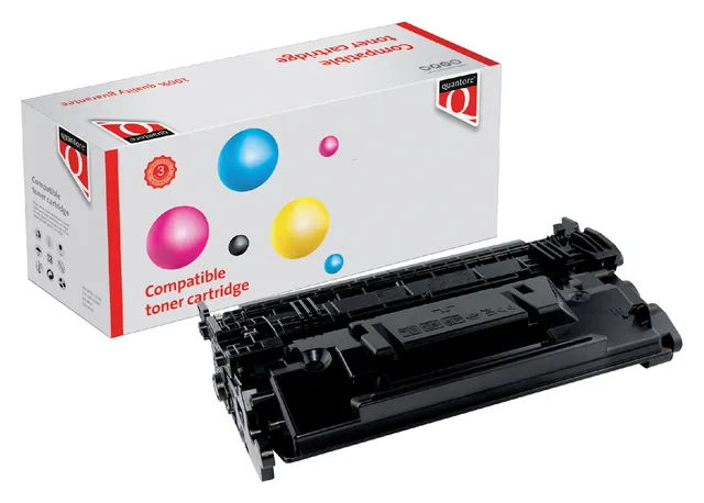 Tonercartridge Quantore alternatief tbv HP CF287A 87A zwart-1