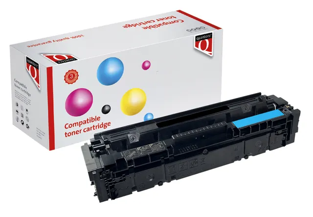 Tonercartridge Quantore alternatief tbv HP CF541A 203A blauw-1