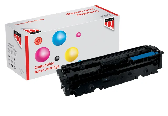 Tonercartridge Quantore alternatief tbv HP W2031X Blauw-1