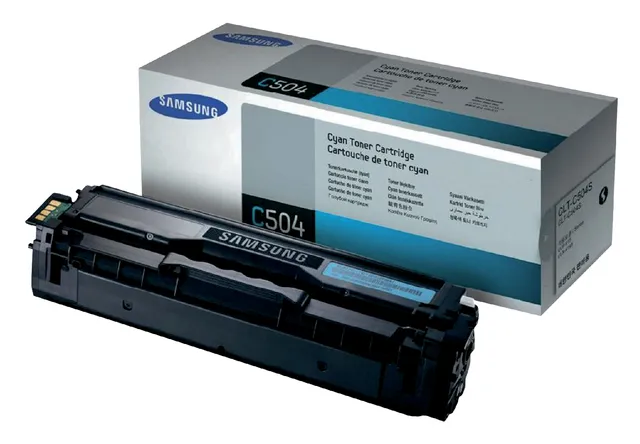 Tonercartridge Sam/hp CLT-C504S blauw-1