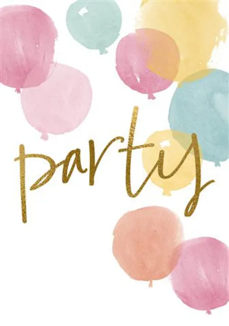 Uitnodiging Party 10x15cm-1