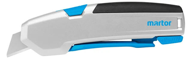 Veiligheidsmes Martor Secupro 625 trapezium 21mm zilver-1