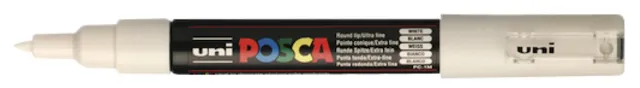 Verfstift Posca PC1MC extra fijn wit-1