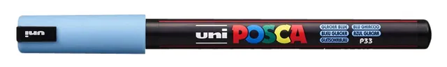 Verfstift Posca PC1MR extra fijn ijsblauw-1
