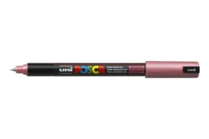 Verfstift Posca PC1MR extra fijn metallic rood-1