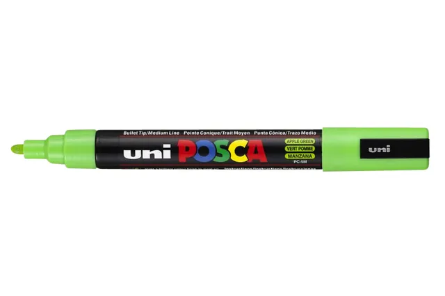 Verfstift Posca PC5M medium appelgroen-1