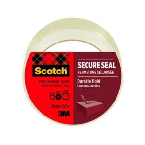 Verpakkingstape Scotch Secure Seal 50mmx50m transparant-1