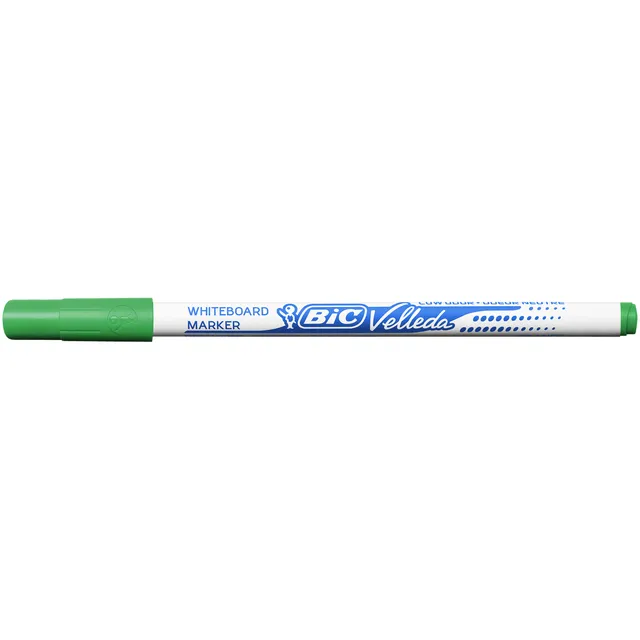 Viltstift Bic Velleda 1721 whiteboard rond fijn groen-1