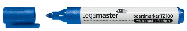 Viltstift Legamaster TZ 100 whiteboard rond 1.5-3mm blauw-1