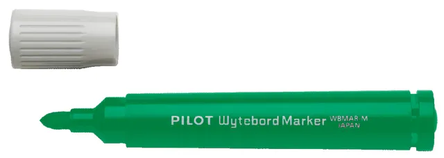 Viltstift PILOT 5071 whiteboard WBMAR rond medium groen-1