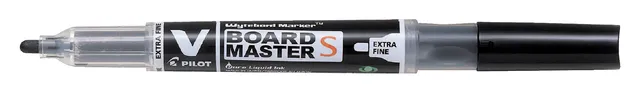 Viltstift Pilot whiteboard rond extra fijn zwart-1