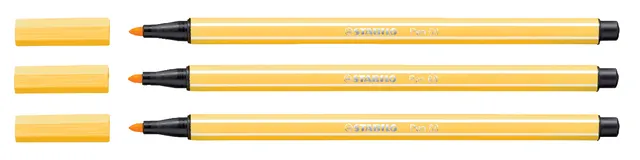Viltstift STABILO Pen 68/44 medium geel-4